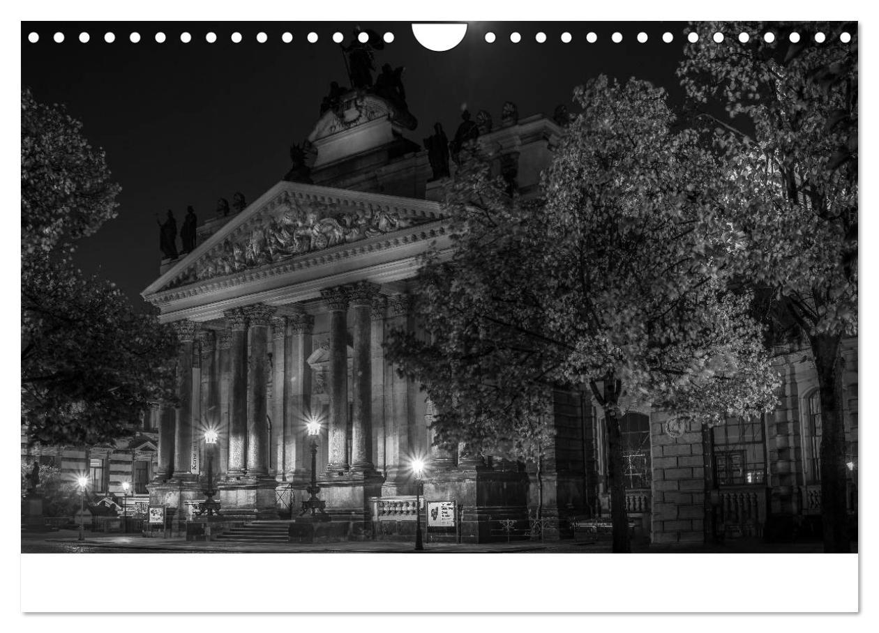 Bild: 9783435637478 | Dresden - Elbflorenz bei Nacht (Wandkalender 2025 DIN A4 quer),...