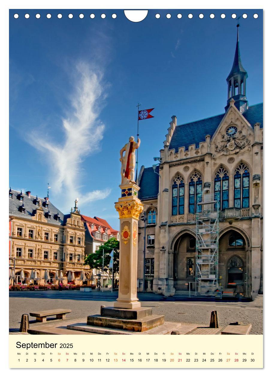 Bild: 9783435901487 | Geliebtes Erfurt (Wandkalender 2025 DIN A4 hoch), CALVENDO...