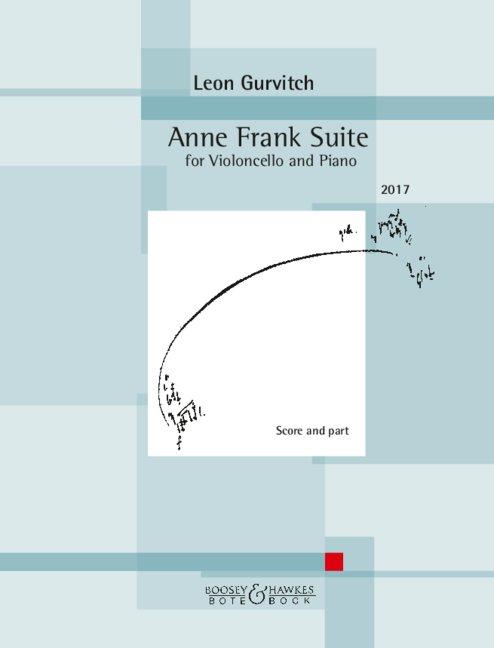 Cover: 9783793145257 | Anne Frank Suite. Violoncello und Klavier | for violoncello and piano