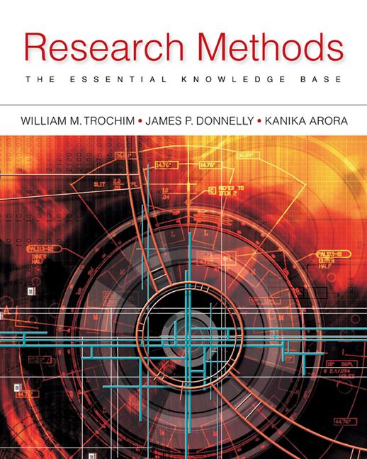 Cover: 9781133954774 | Research Methods | The Essential Knowledge Base | Arora Kanika (u. a.)