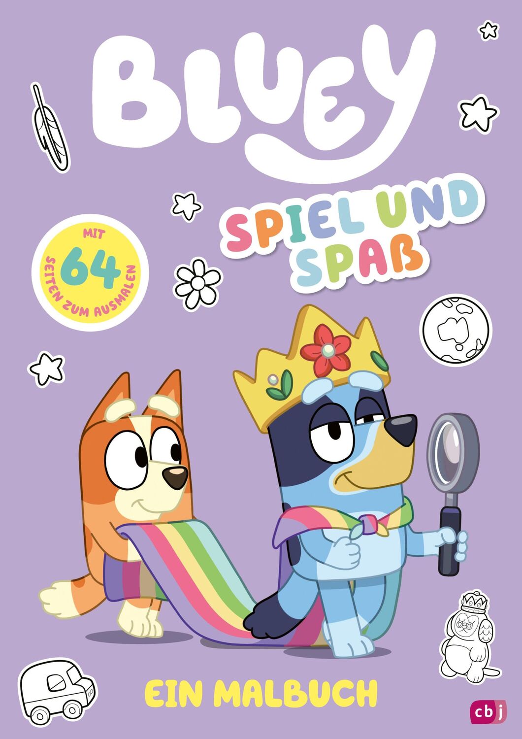 Cover: 9783570181881 | BLUEY - Spiel und Spaß - Ein Malbuch | Mit 64 Seiten zum Ausmalen