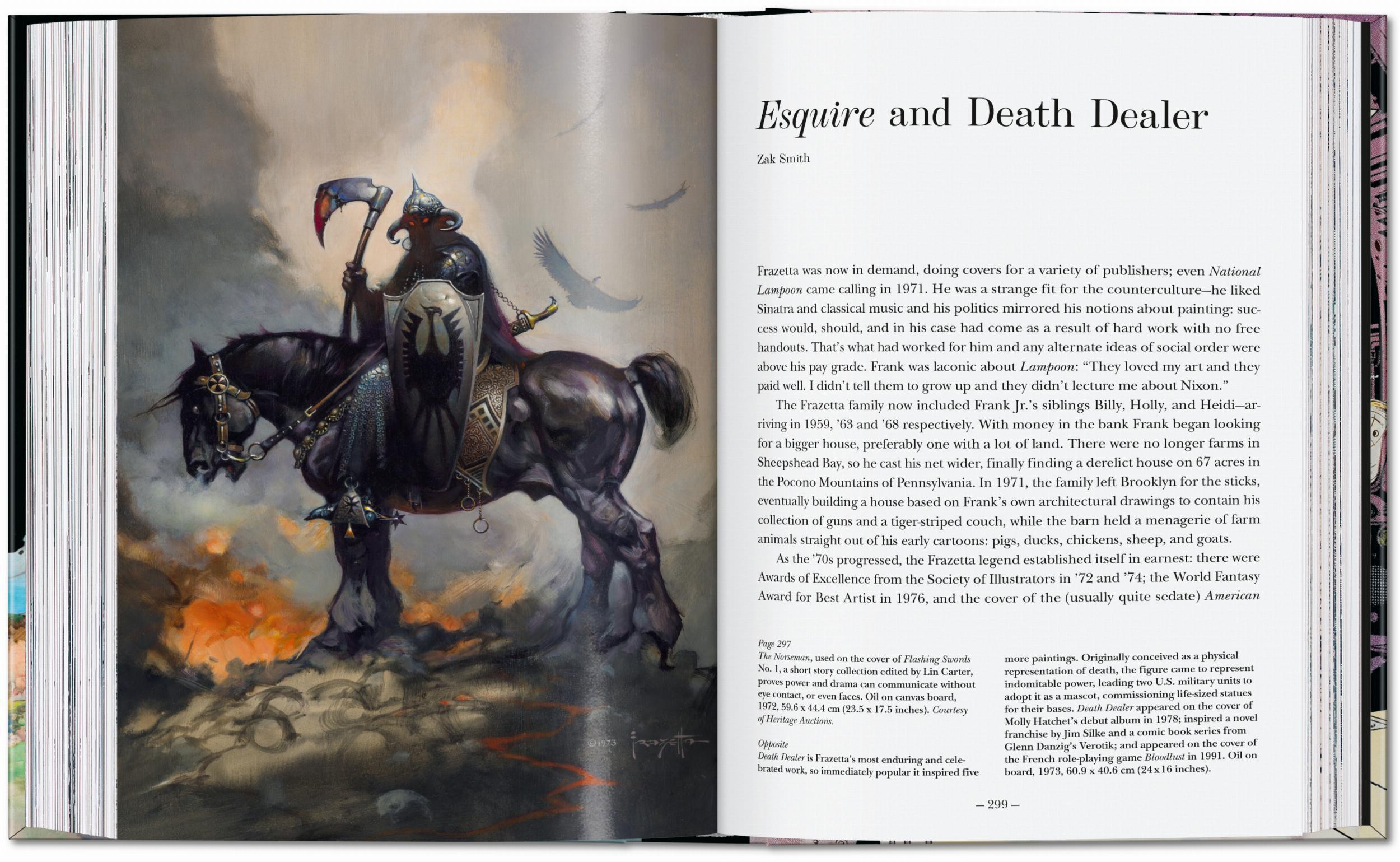 Bild: 9783836597951 | The Fantastic Worlds of Frank Frazetta. 45th Ed. | Dan Nadel (u. a.)