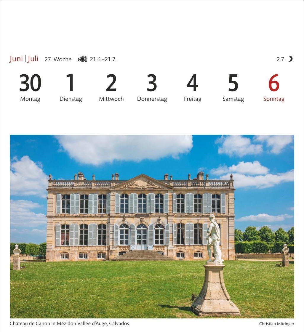 Bild: 9783840034794 | Bretagne &amp; Normandie Sehnsuchtskalender 2025 - Wochenkalender mit...