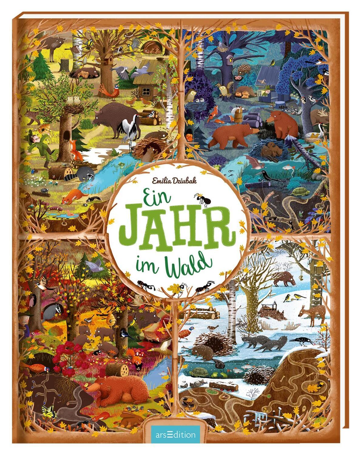 Bild: 9783845813240 | Ein Jahr im Wald | Emilia Dziubak | Buch | Hardcover | 32 S. | Deutsch