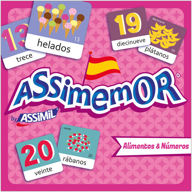 Cover: 9782700590470 | Assimemor, Alimentos & Números - Speisen & Zahlen (Kinderspiel) | 2016