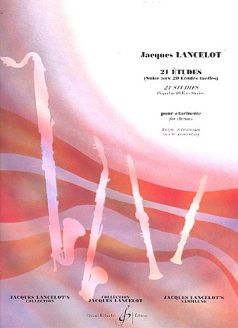 Cover: 9790043048374 | 21 Etudes | Jacques Lancelot | Buch | Gerard Billaudot