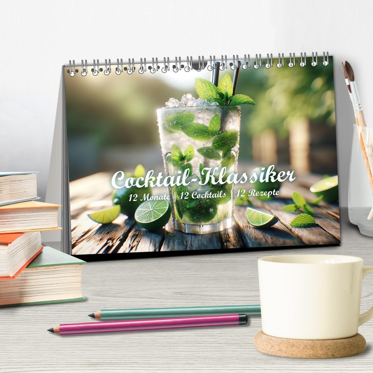 Bild: 9783383777677 | Cocktail-Klassiker (Tischkalender 2025 DIN A5 quer), CALVENDO...