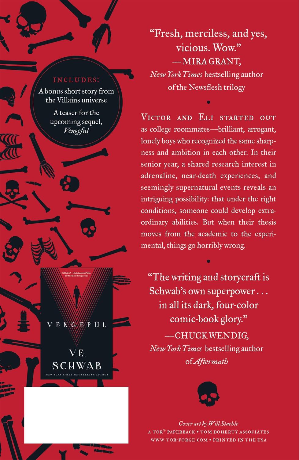 Rückseite: 9781250183507 | Vicious | V. E. Schwab | Taschenbuch | Villains | Englisch | 2018