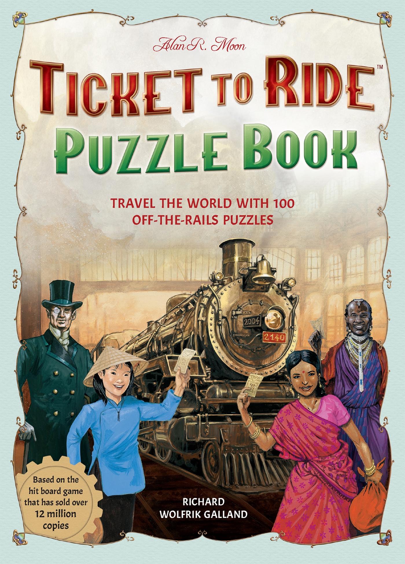 Cover: 9781787395985 | Ticket to Ride Puzzle Book | Richard Wolfrik Galland (u. a.) | Buch