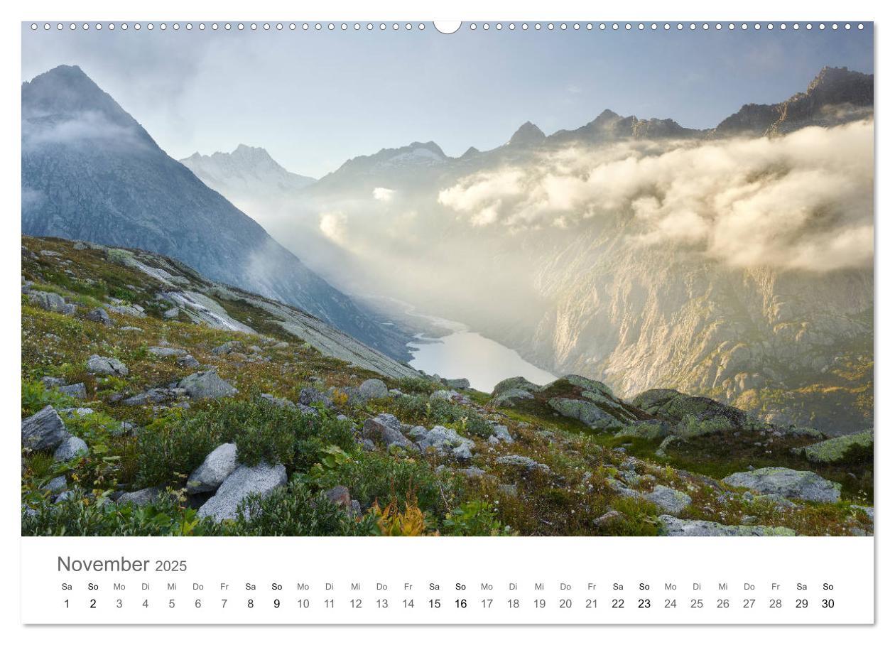 Bild: 9783435375769 | Die Schönheit der Alpen (Wandkalender 2025 DIN A2 quer), CALVENDO...