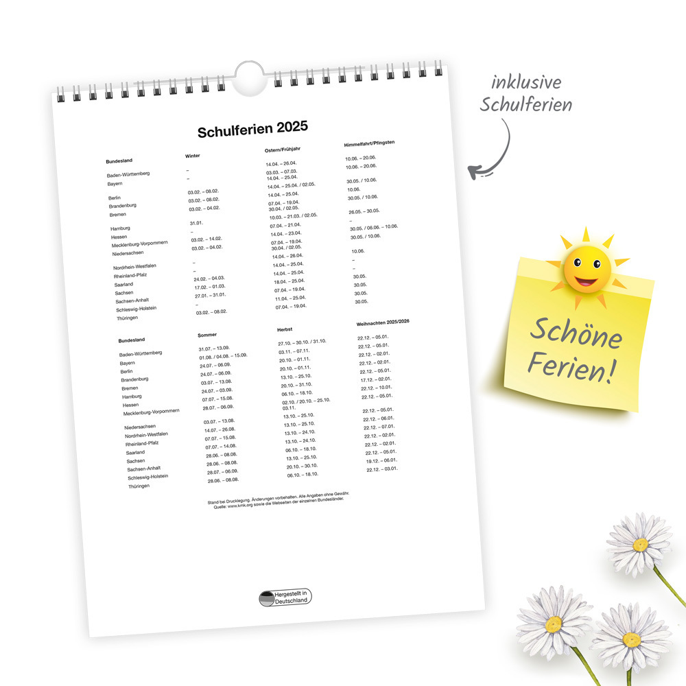 Bild: 9783988022066 | Trötsch Classickalender Rentnerkalender 2025 | Wandkalender | Kalender