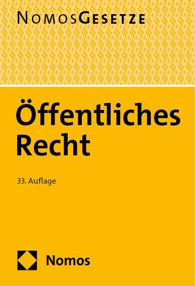 Cover: 9783756009565 | Öffentliches Recht | Taschenbuch | 2500 S. | Deutsch | 2024