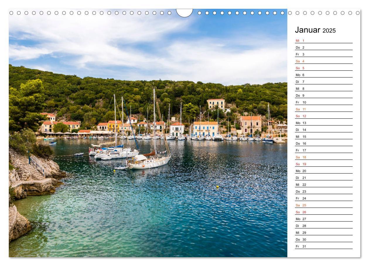 Bild: 9783435284573 | Griechische Inseln im Ionischen Meer (Wandkalender 2025 DIN A3...