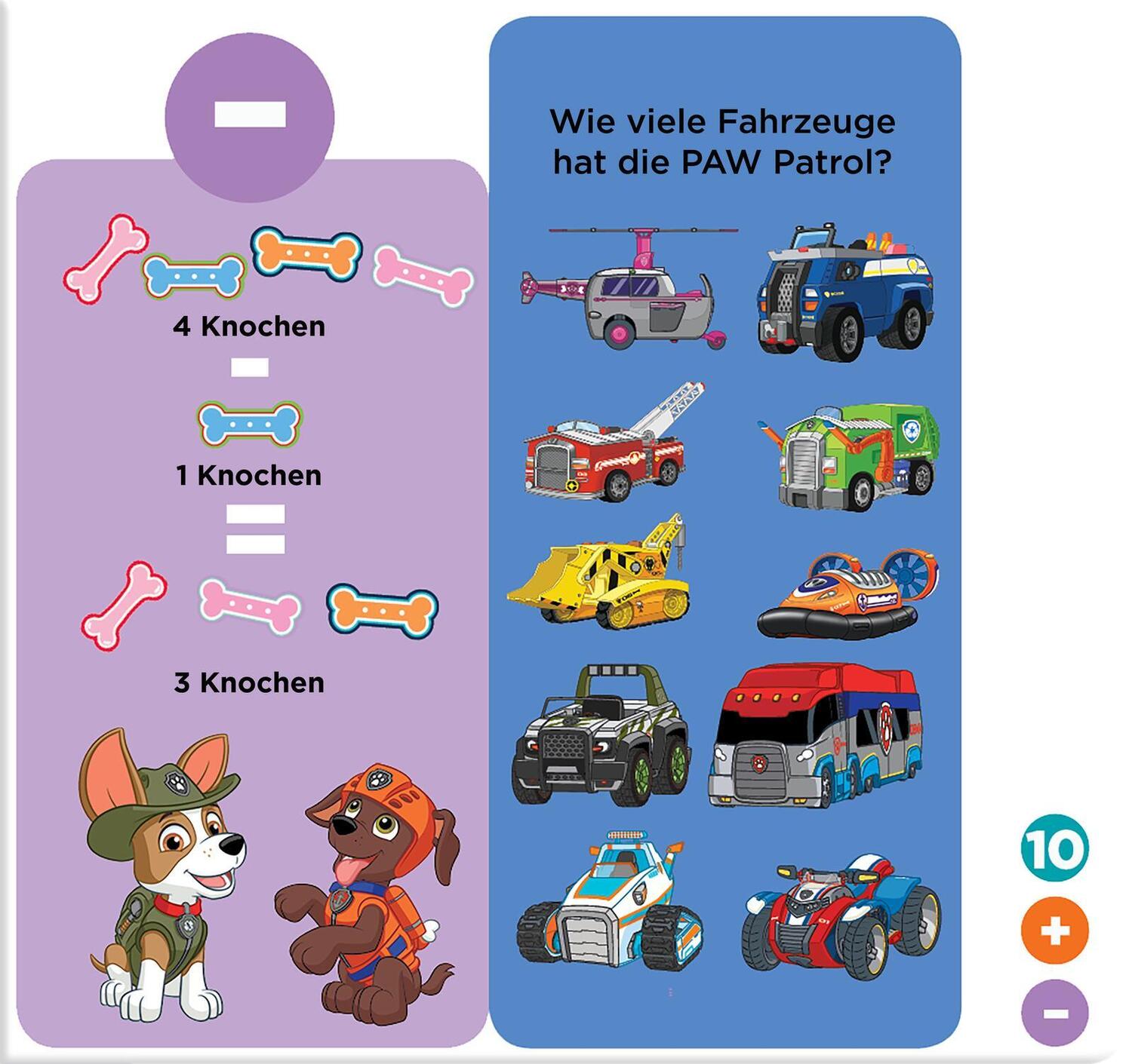 Bild: 9783845125350 | PAW Patrol Lernbuch: Erste Zahlen | Buch | PAW Patrol Lernbuch | 10 S.