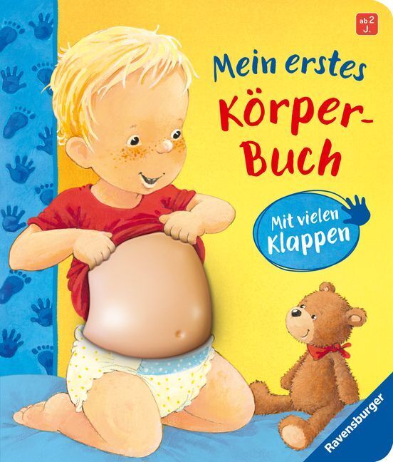 Cover: 9783473438136 | Mein erstes Körperbuch; . | Mit vielen Klappen | Katja Senner | Buch