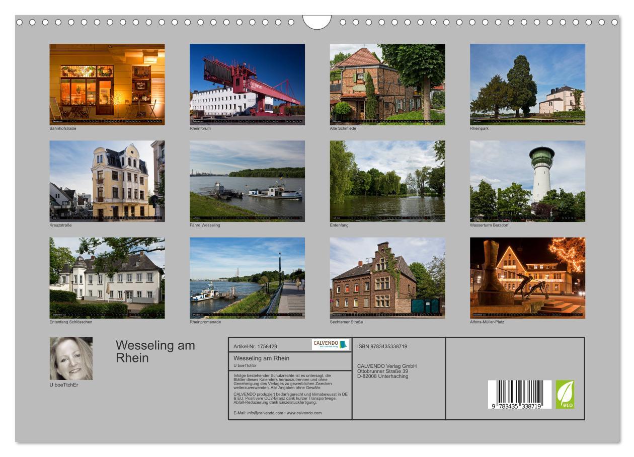 Bild: 9783435338719 | Wesseling am Rhein (Wandkalender 2025 DIN A3 quer), CALVENDO...