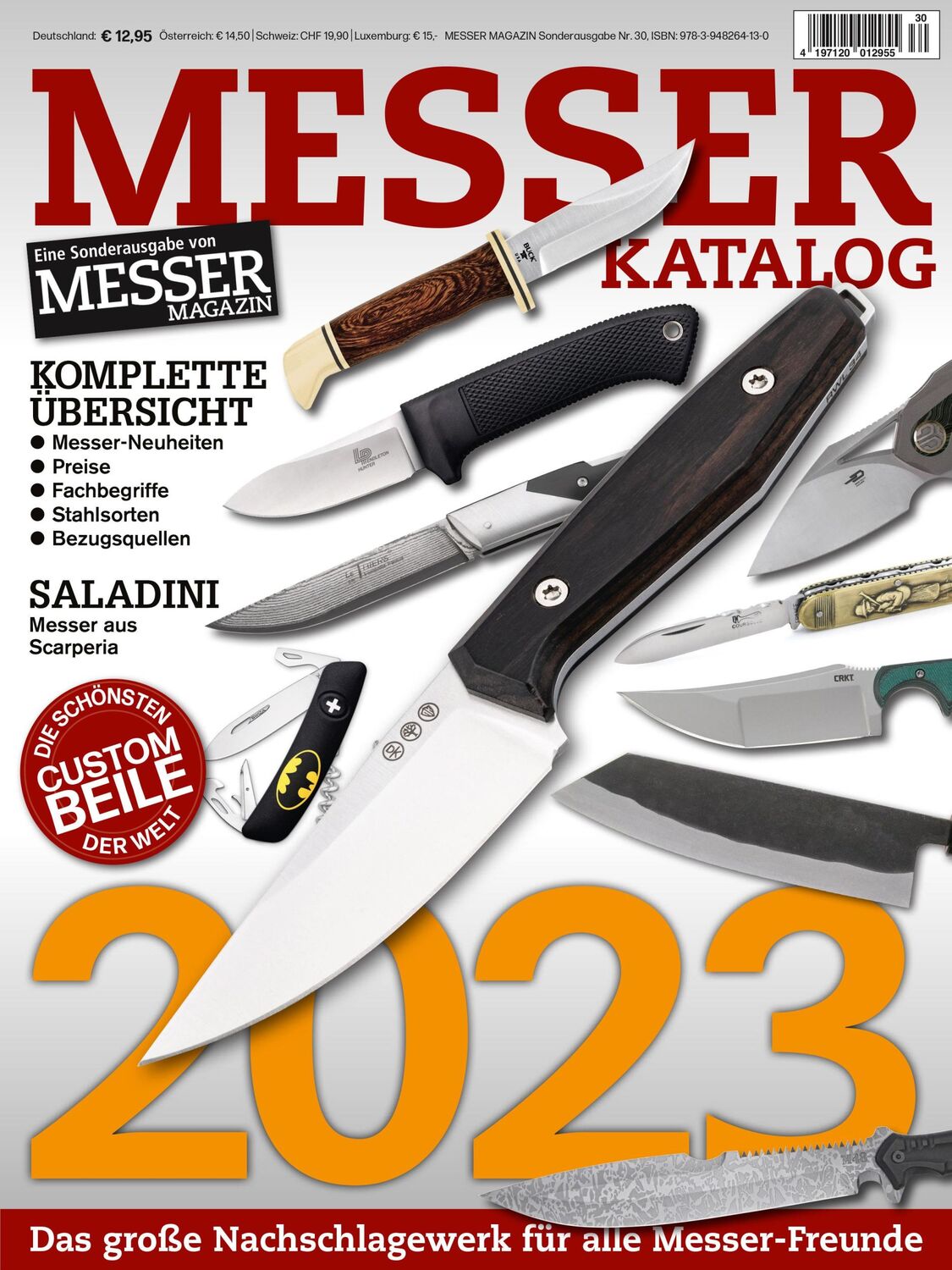 Cover: 9783948264130 | MESSER KATALOG 2023 | Eine Sonderausgabe von MESSER MAGAZIN | Wieland