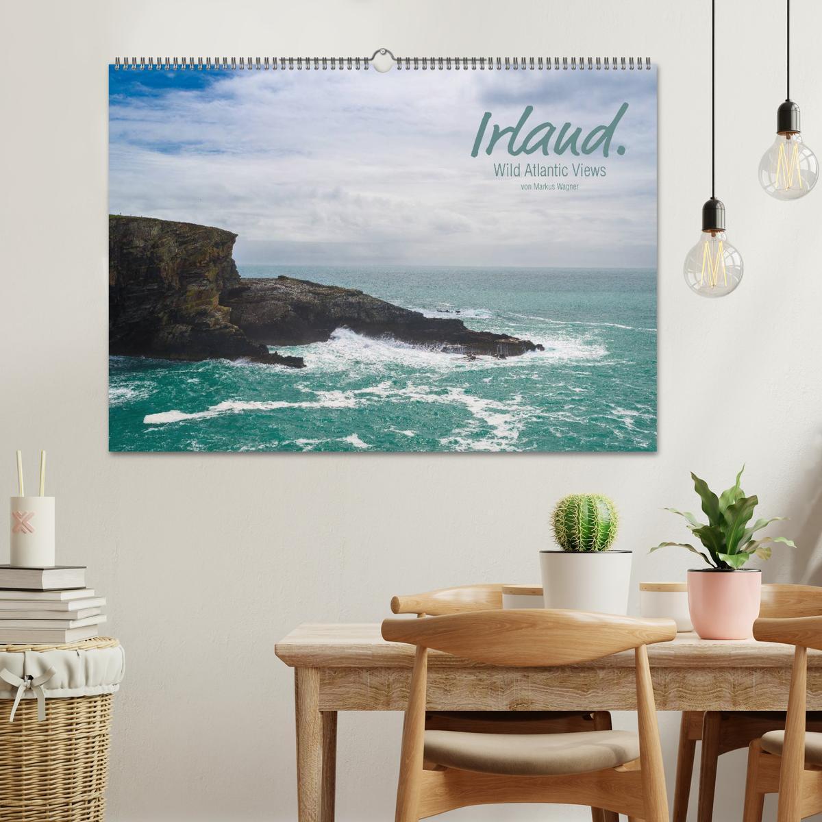 Bild: 9783435825554 | Irland. Wild Atlantic Views. (Wandkalender 2025 DIN A2 quer),...