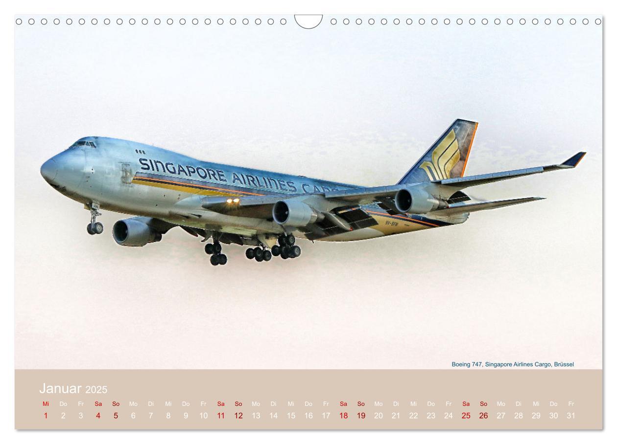 Bild: 9783435083985 | Art of Aviation - Kunstvolle Flugzeuge (Wandkalender 2025 DIN A3...