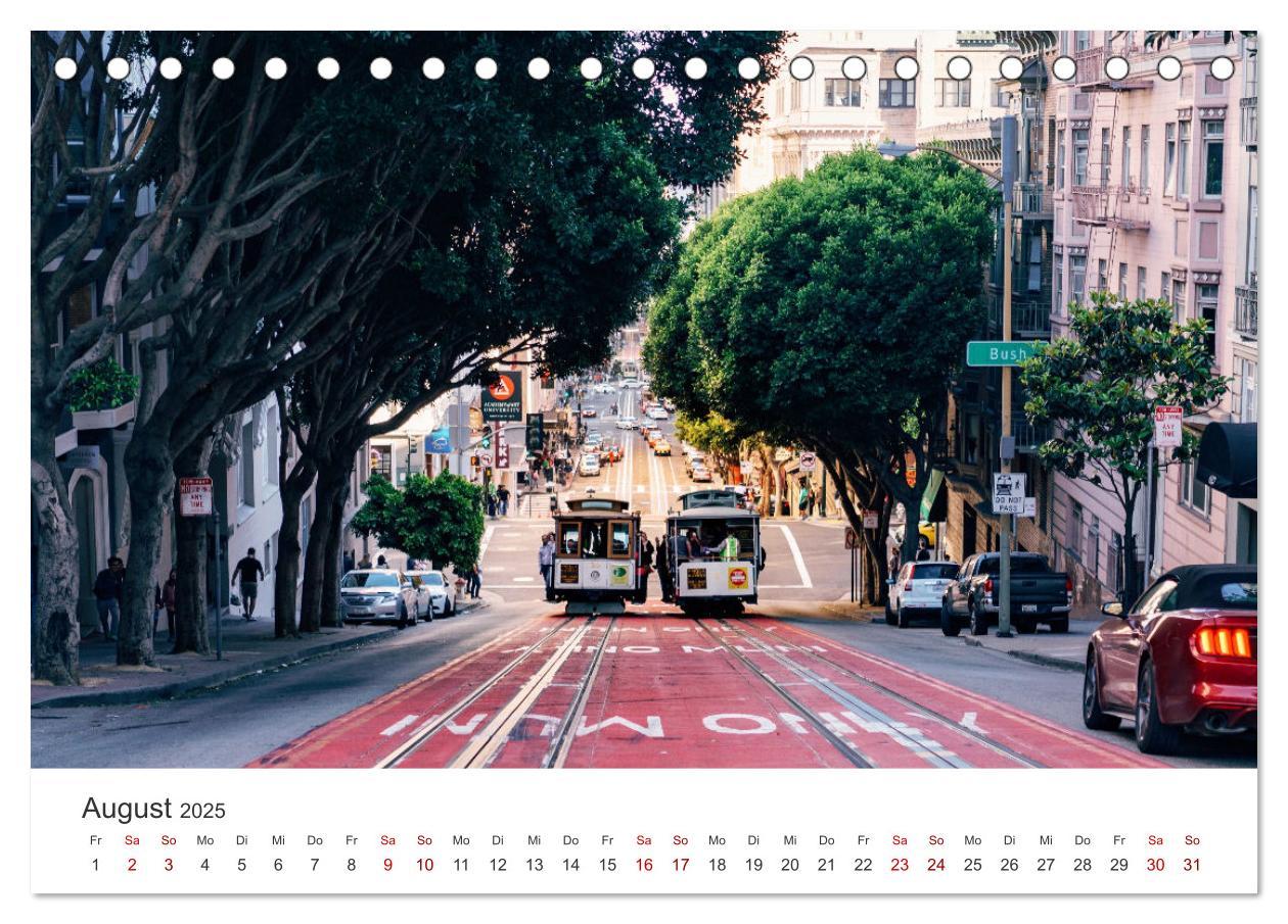 Bild: 9783435006663 | San Francisco - Die Heimat der Golden Gate Bridge. (Tischkalender...