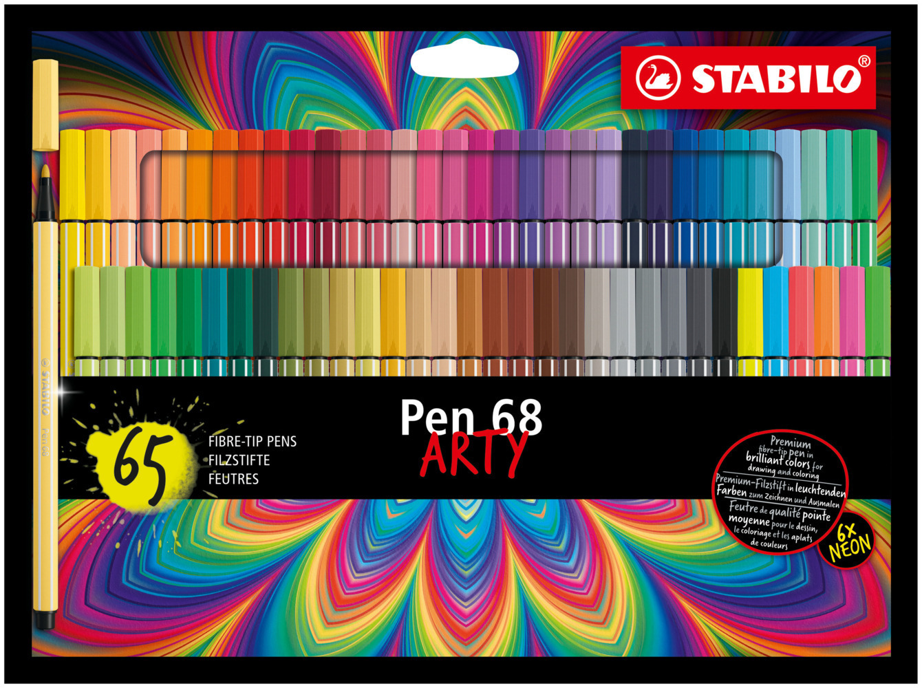 Cover: 4006381583183 | STABILO Pen 68 65er Kartonetui ARTY | Stück | In Karton | 2022