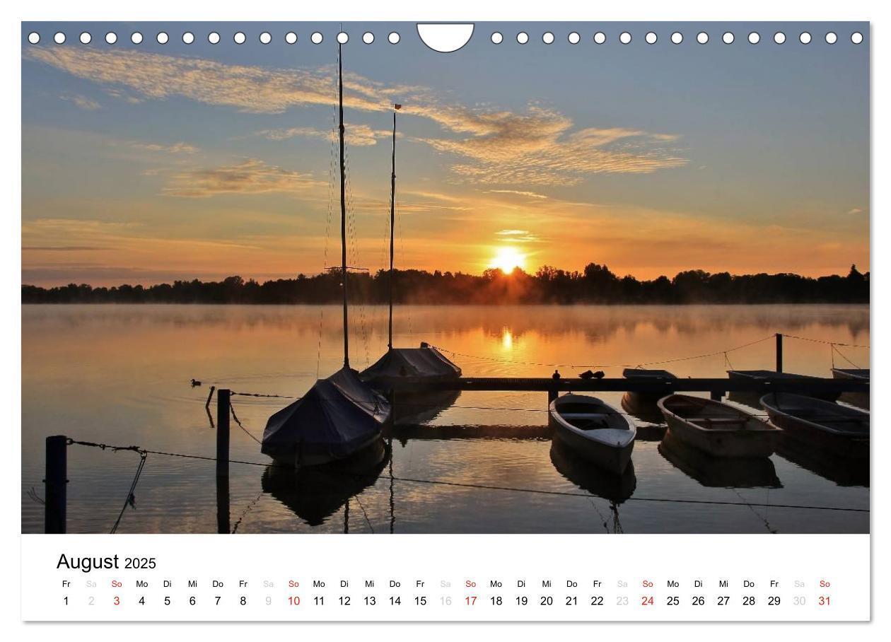 Bild: 9783435760350 | Morgenstimmungen 2025 (Wandkalender 2025 DIN A4 quer), CALVENDO...