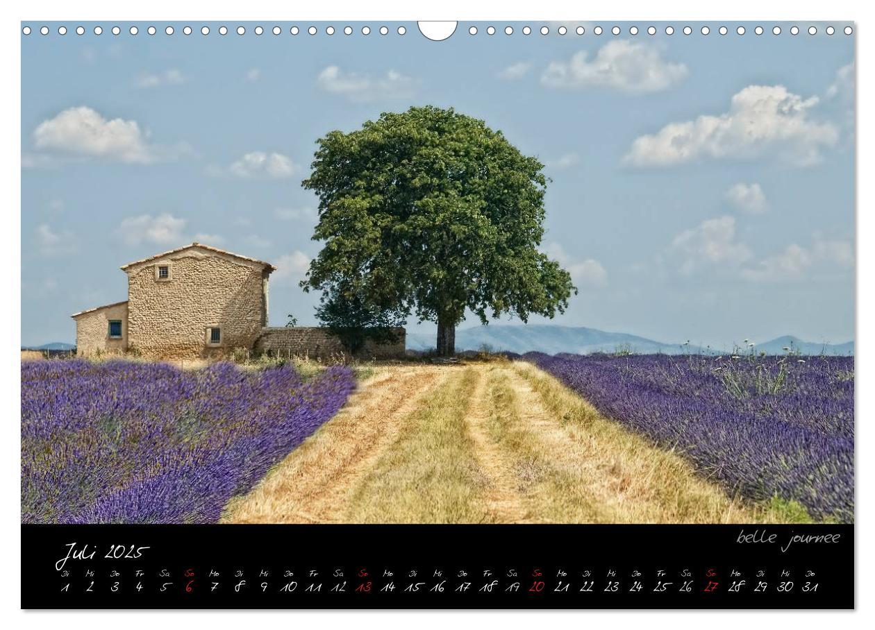 Bild: 9783435757763 | Provence romantique (Wandkalender 2025 DIN A3 quer), CALVENDO...