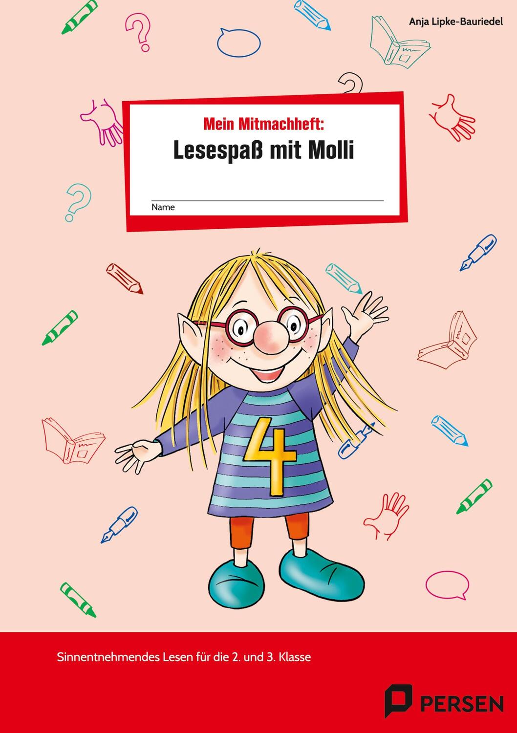 Cover: 9783403209812 | Mein Mitmachheft 4: Lesespaß mit Molli | Anja Lipke-Bauriedel | 2022