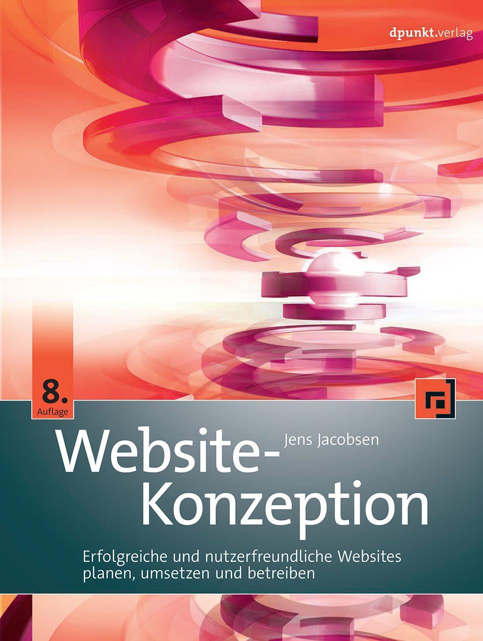 Cover: 9783864904271 | Website-Konzeption | Jens Jacobsen | Taschenbuch | Deutsch | 2017