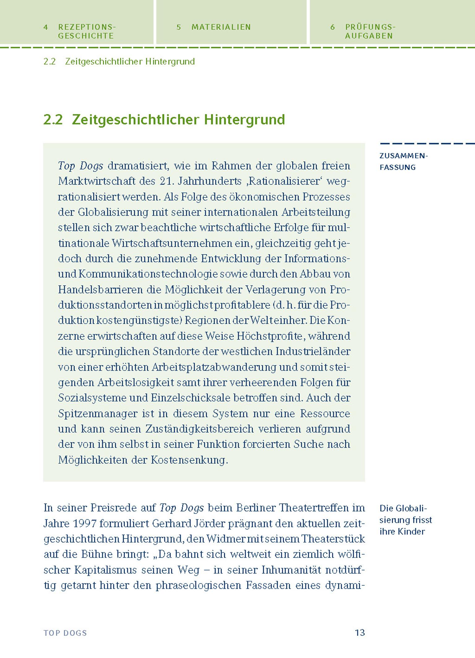 Bild: 9783804419810 | Top Dogs | Urs Widmer | Taschenbuch | Königs Erläuterungen/Materialien