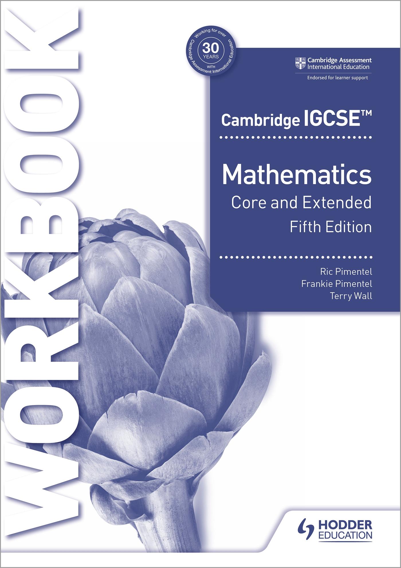 Cover: 9781398373921 | Cambridge IGCSE Core and Extended Mathematics Workbook | Broschüre