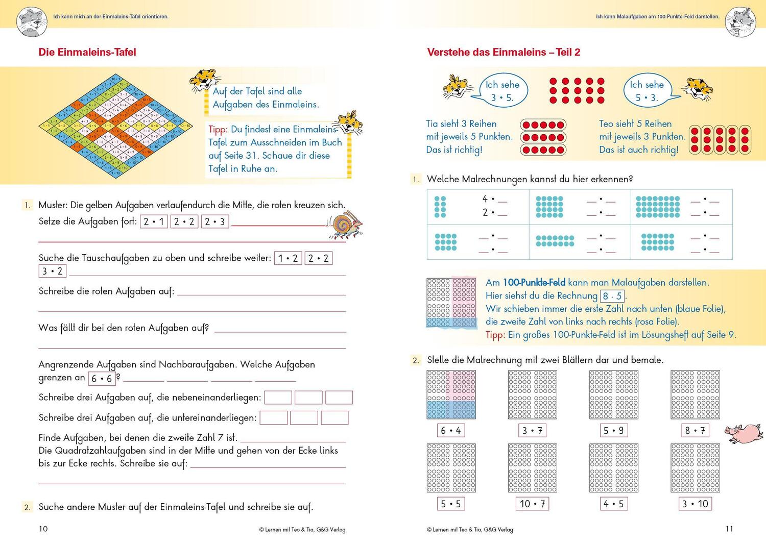 Bild: 9783707424393 | Lernen mit Teo und Tia Mathematik - Einmaleins-Trainer - 2. Klasse...