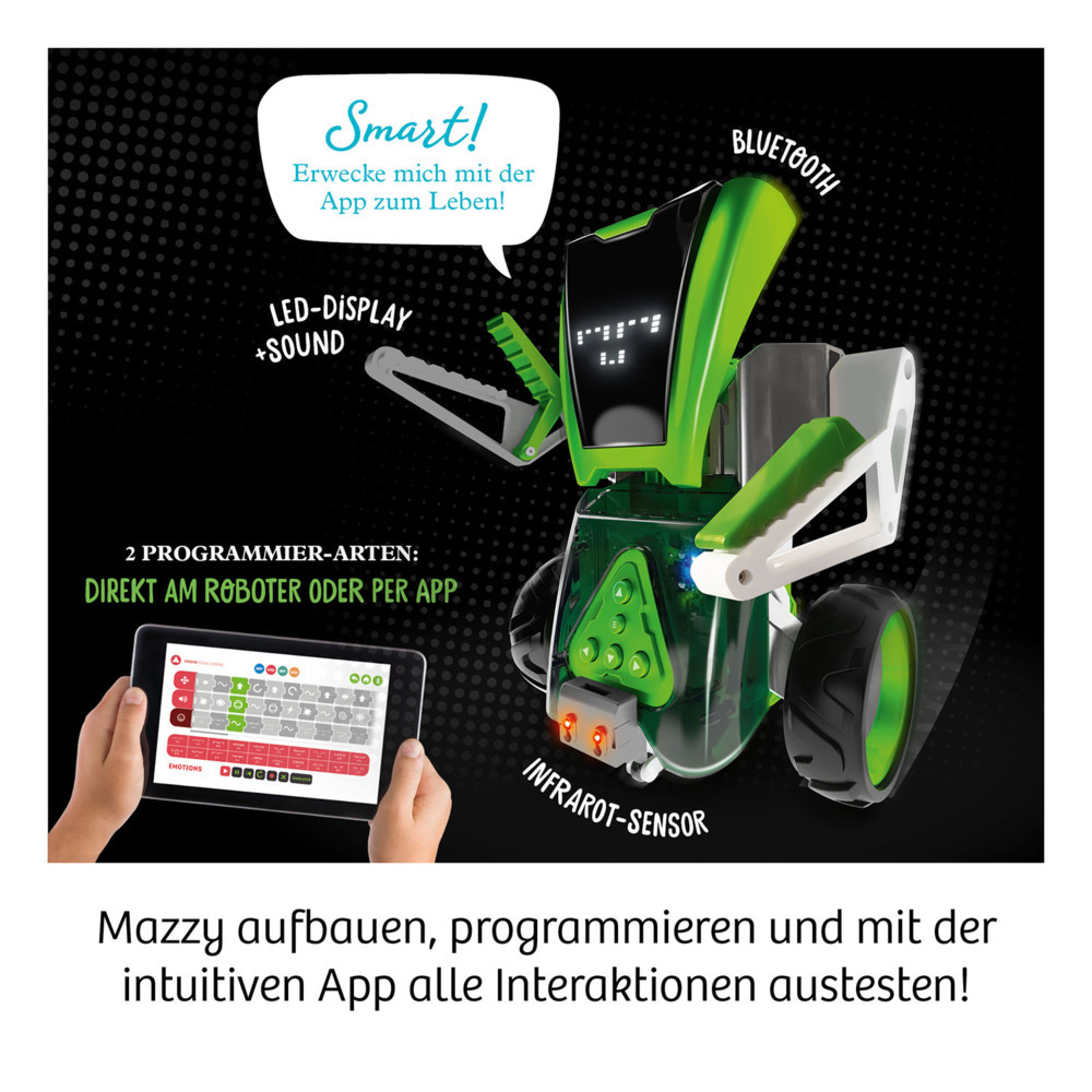 Bild: 4002051620691 | Mazzy - Dein smarter App-Roboter (Experimentierkasten) | Spiel | 2021