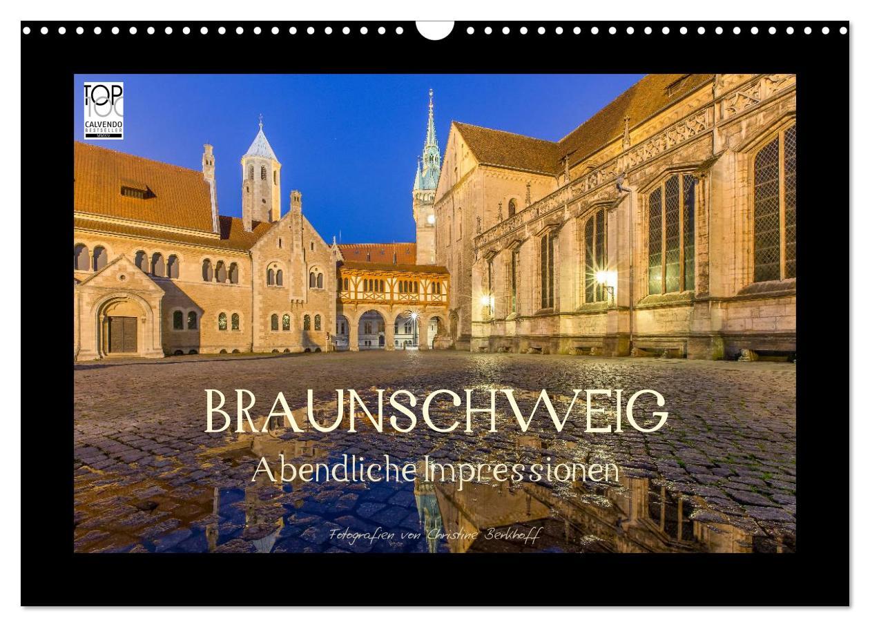 Cover: 9783435681471 | BRAUNSCHWEIG - Abendliche Impressionen (Wandkalender 2025 DIN A3...