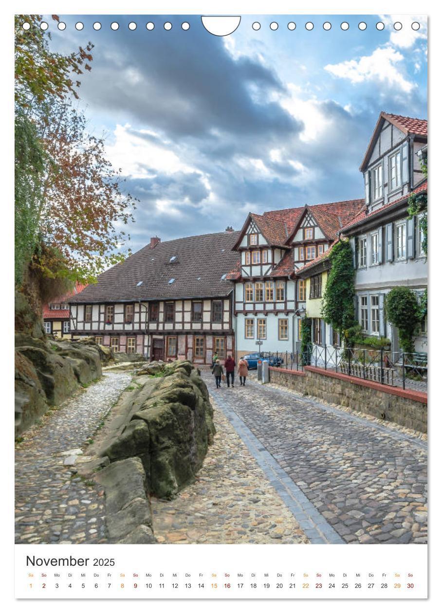 Bild: 9783435884186 | Altstadt Quedlinburg (Wandkalender 2025 DIN A4 hoch), CALVENDO...