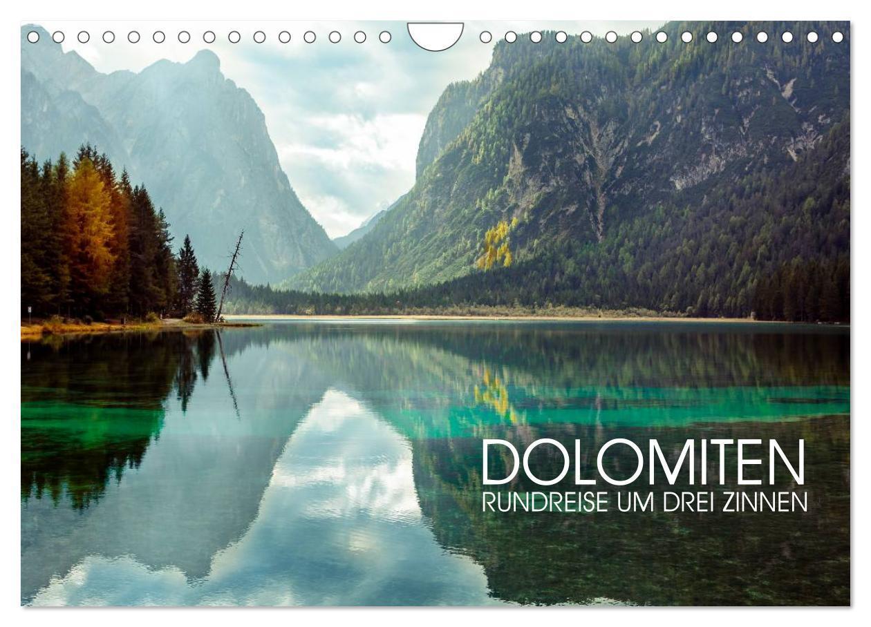 Cover: 9783383786525 | Dolomiten - Rundreise um Drei Zinnen (Wandkalender 2025 DIN A4...