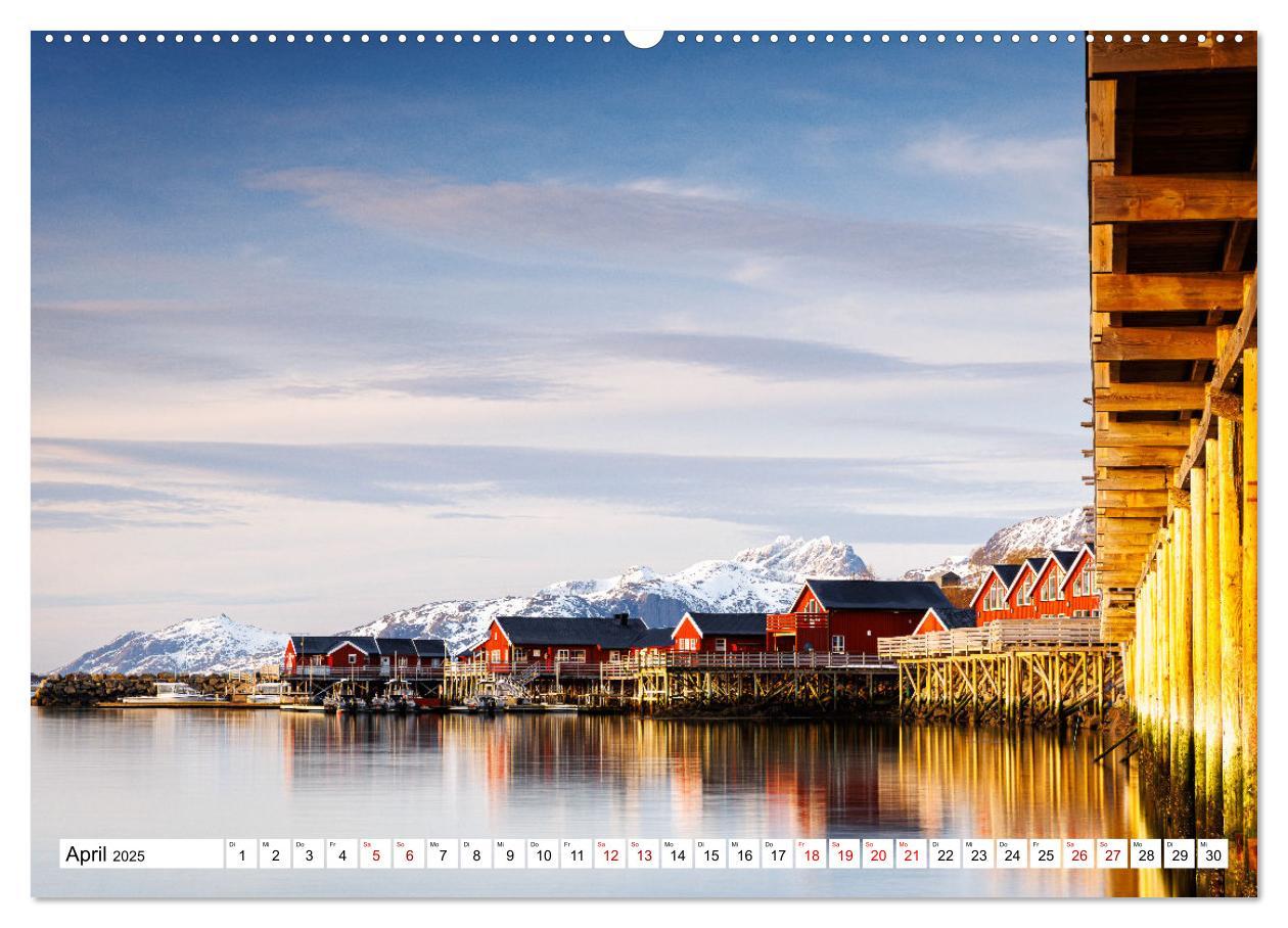 Bild: 9783383973246 | Licht des Nordens - LOFOTEN (Wandkalender 2025 DIN A2 quer),...