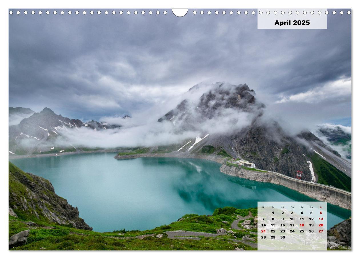 Bild: 9783435023660 | Lünersee - die blaue Perle der Alpen (Wandkalender 2025 DIN A3...