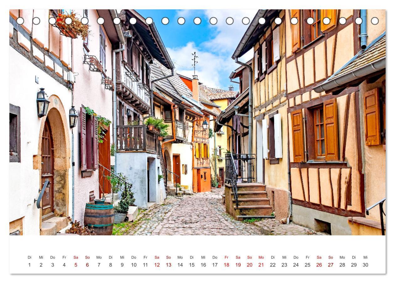 Bild: 9783435017157 | Eguisheim - Märchendorf im Elsass (Tischkalender 2025 DIN A5 quer),...