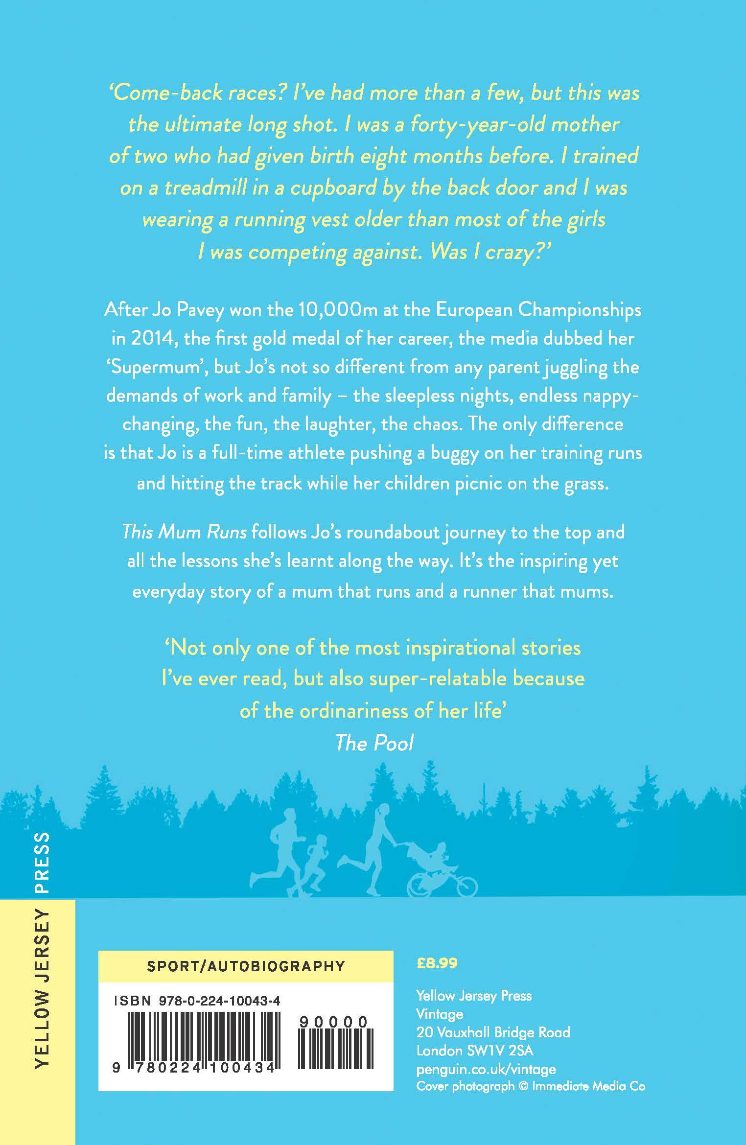 Rückseite: 9780224100434 | This Mum Runs | Jo Pavey | Taschenbuch | Kartoniert / Broschiert