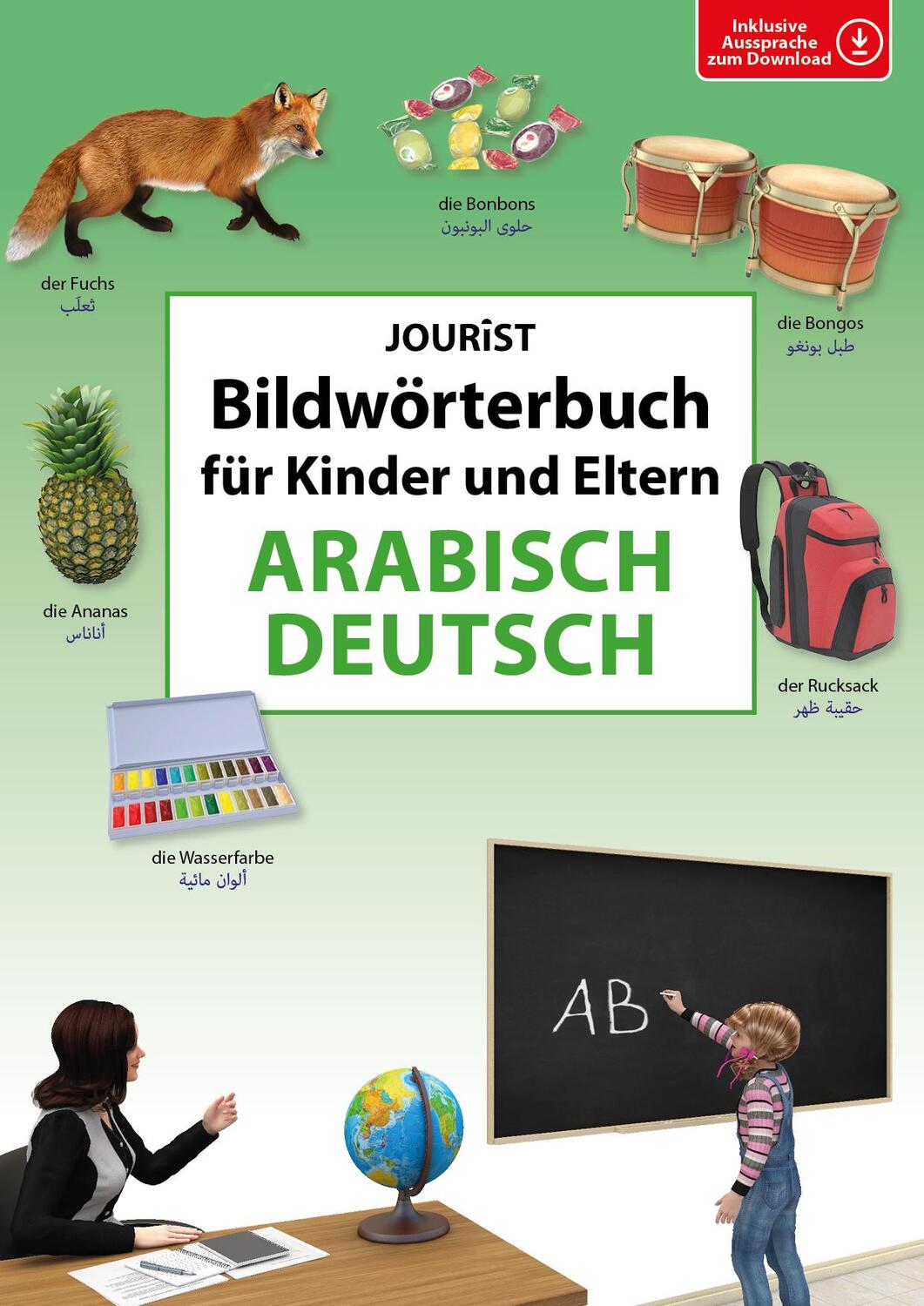 Cover: 9783898947787 | Bildwörterbuch für Kinder und Eltern Arabisch-Deutsch | Igor Jourist