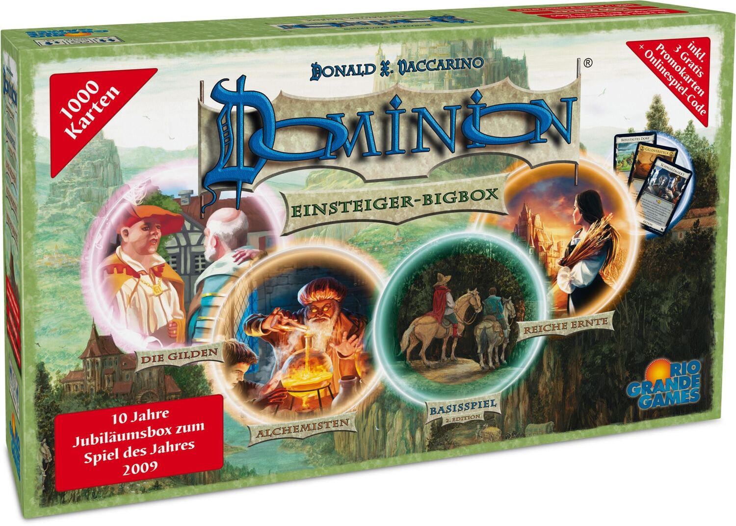 Cover: 4042677014153 | Dominion Einsteiger-Bigbox. (Basisspiel 2. Edition + Gilden +...