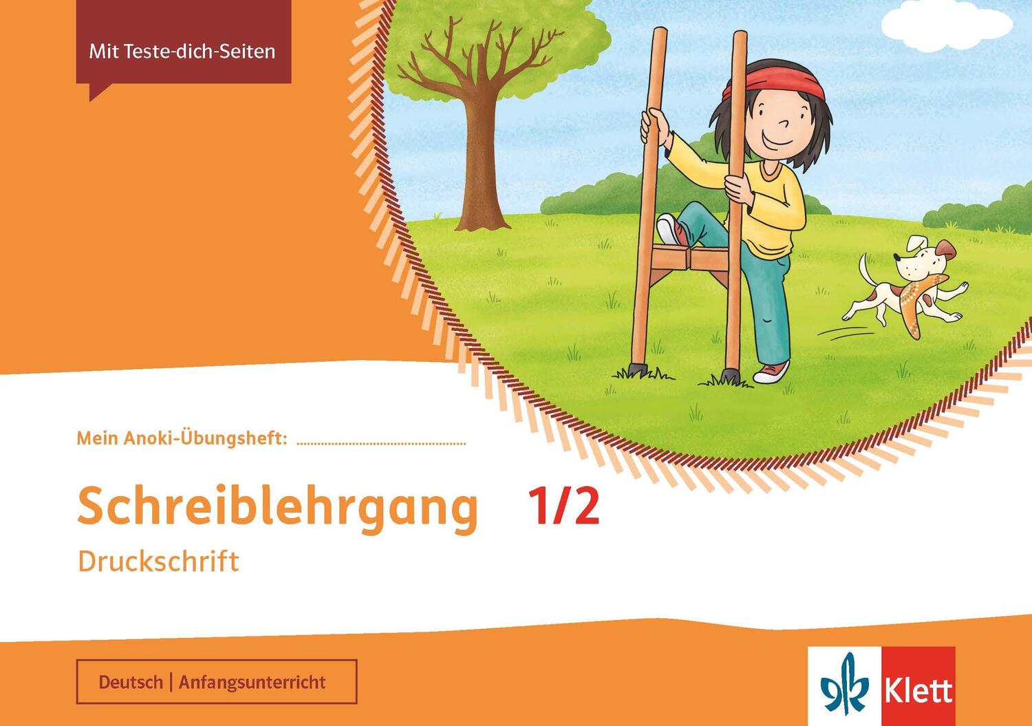 Cover: 9783121621699 | Mein Anoki-Übungsheft. Schreiblehrgang Druckschrift 1/2. Übungsheft...