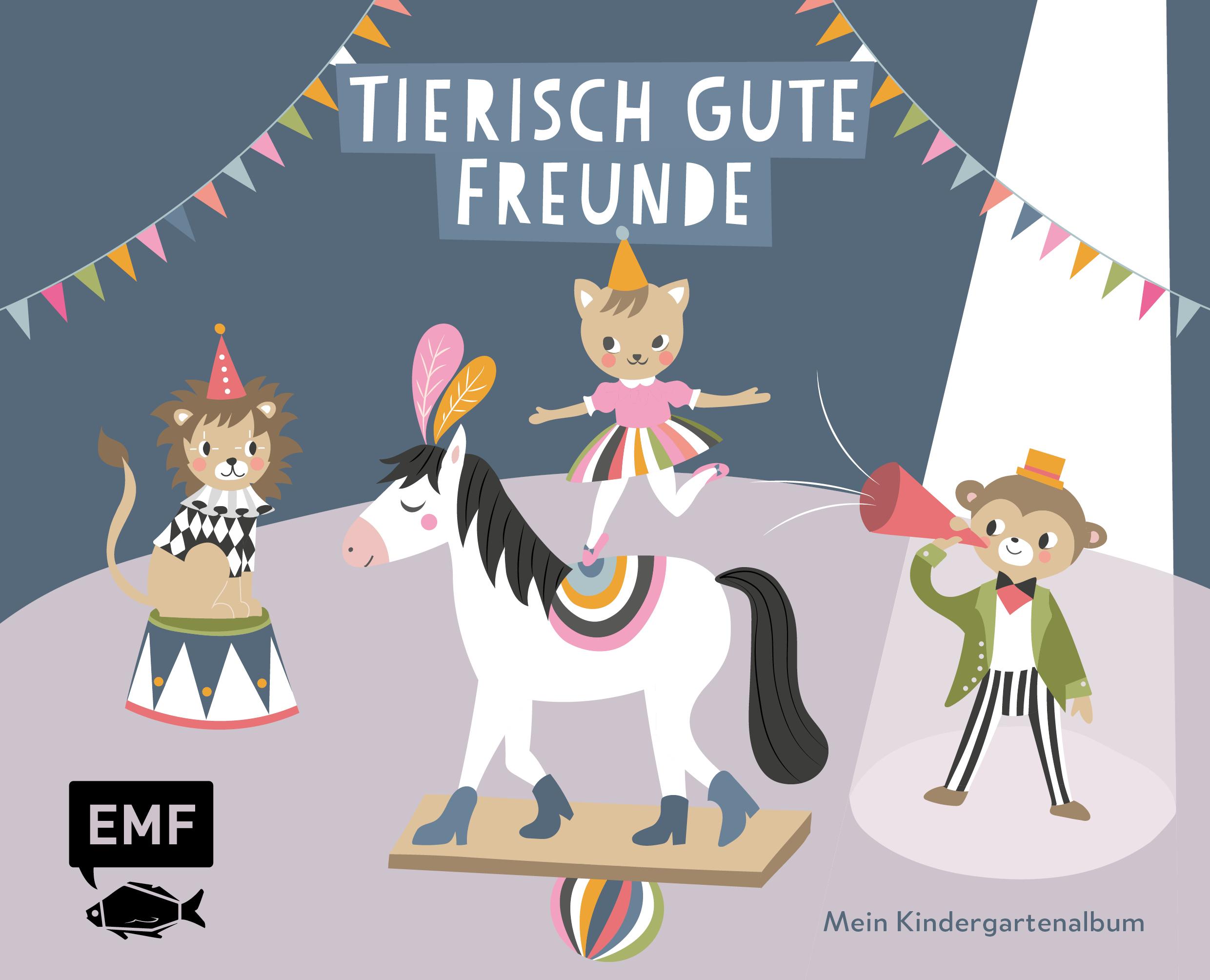 Cover: 9783745900330 | Tierisch gute Freunde - Mein Kindergartenalbum | Mimirella | Buch