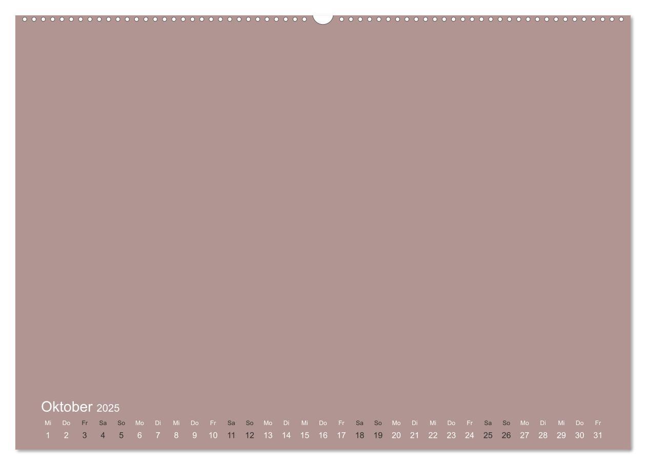 Bild: 9783435211067 | DIY Bastel-Kalender -Erdige Pastell Farben- Zum Selbstgestalten...