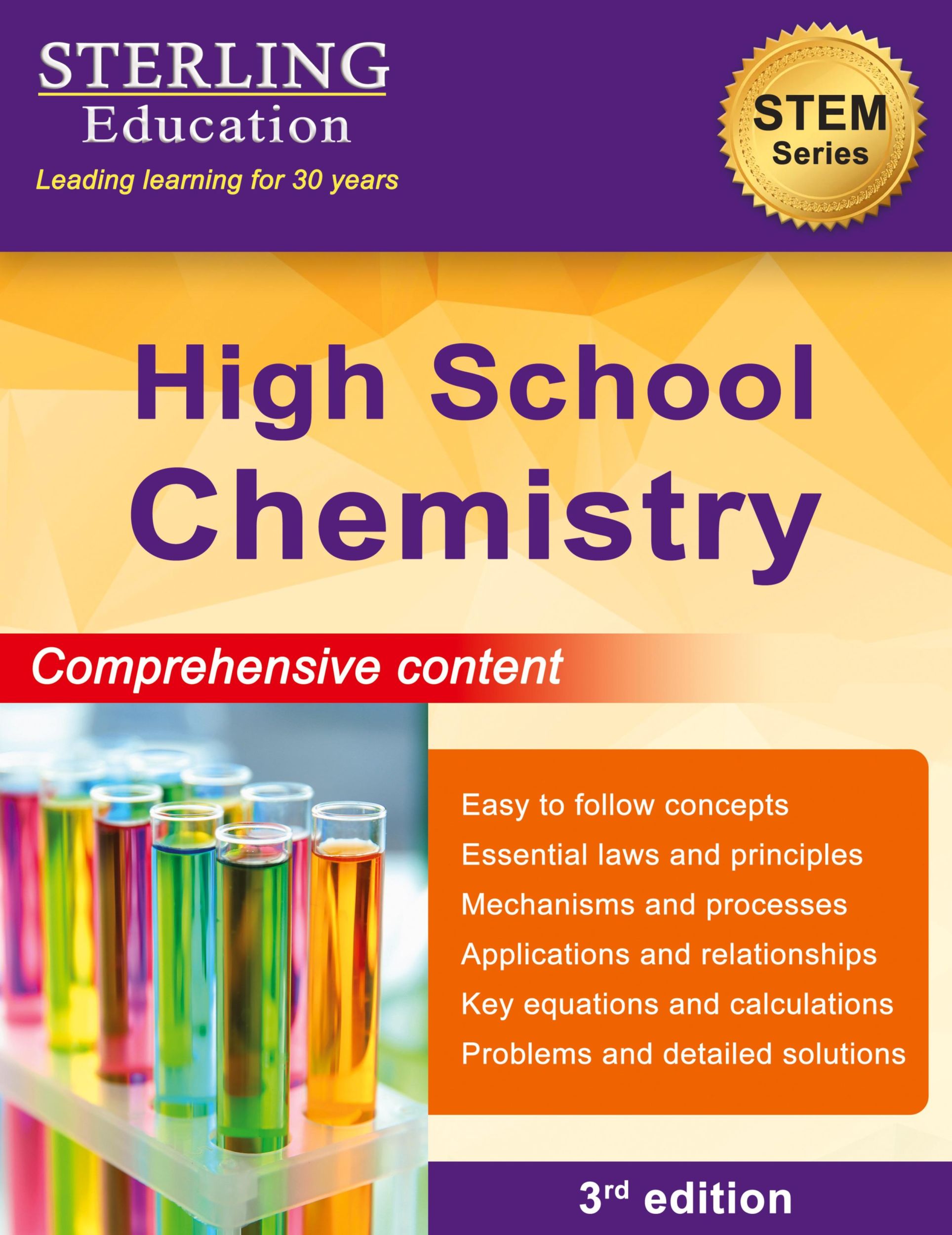 Cover: 9798885570954 | High School Chemistry | Sterling Education | Taschenbuch | Englisch