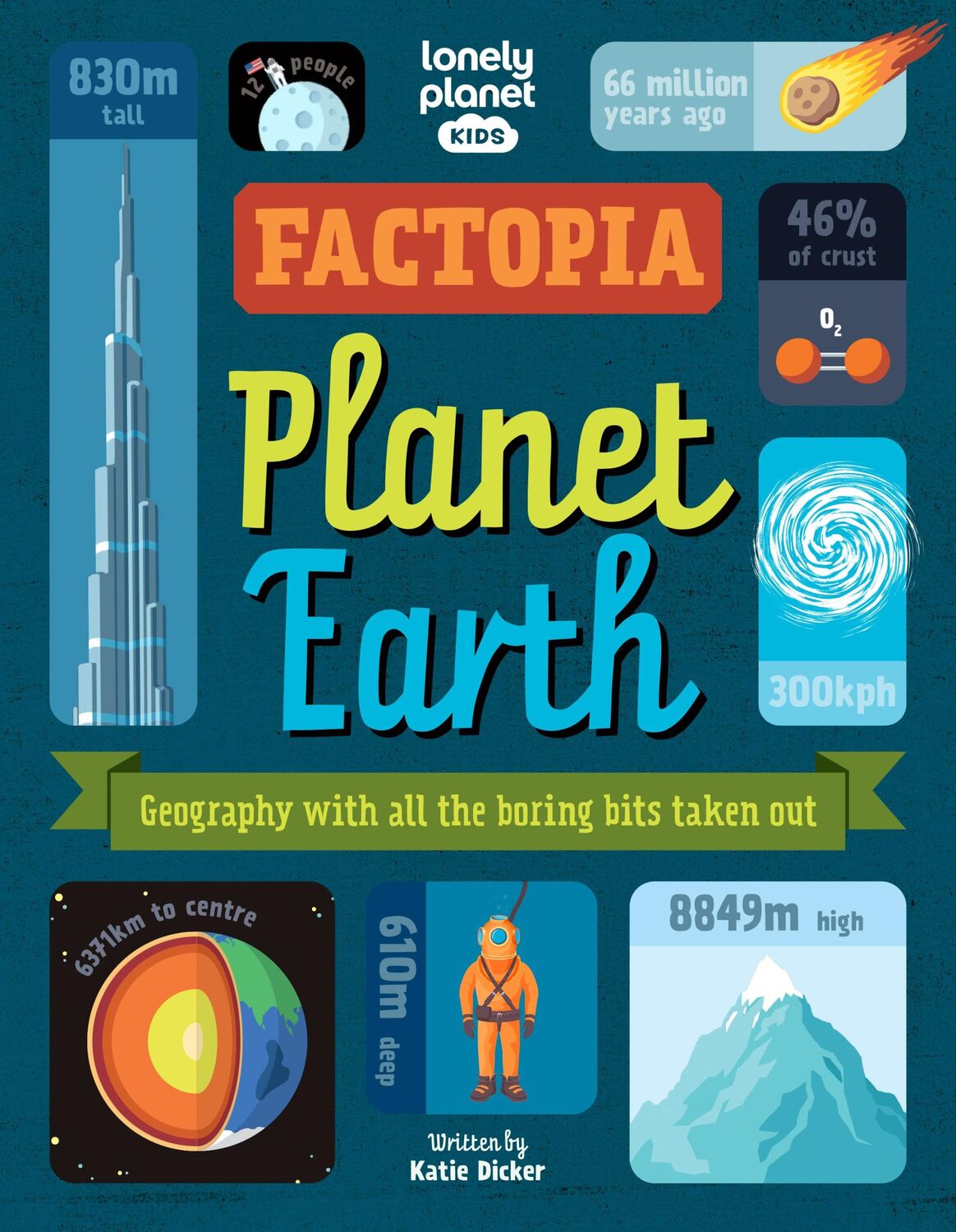 Cover: 9781838695217 | Lonely Planet Kids Factopia - Planet Earth | Katie Dicker (u. a.)