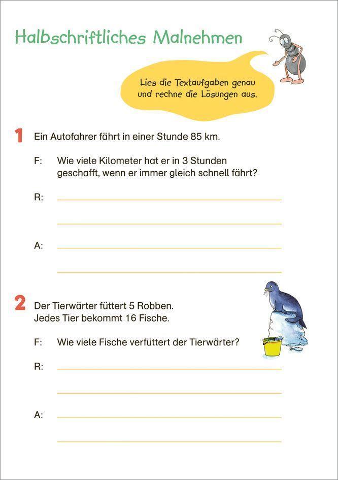 Bild: 9783788625108 | Fit für Mathe 3. Klasse. Mein 5-Minuten-Block | Werner Zenker | Buch