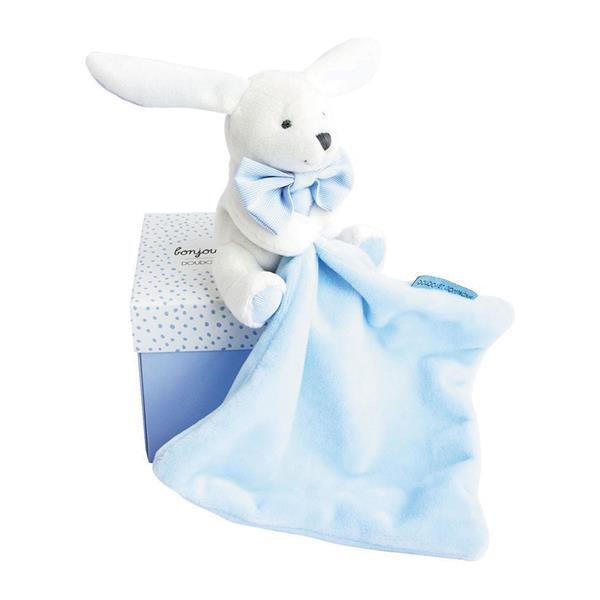 Cover: 3700335233384 | Hase mit Schmusetuch, himmelblau 10cm | J'aime mon doudou | 8903338