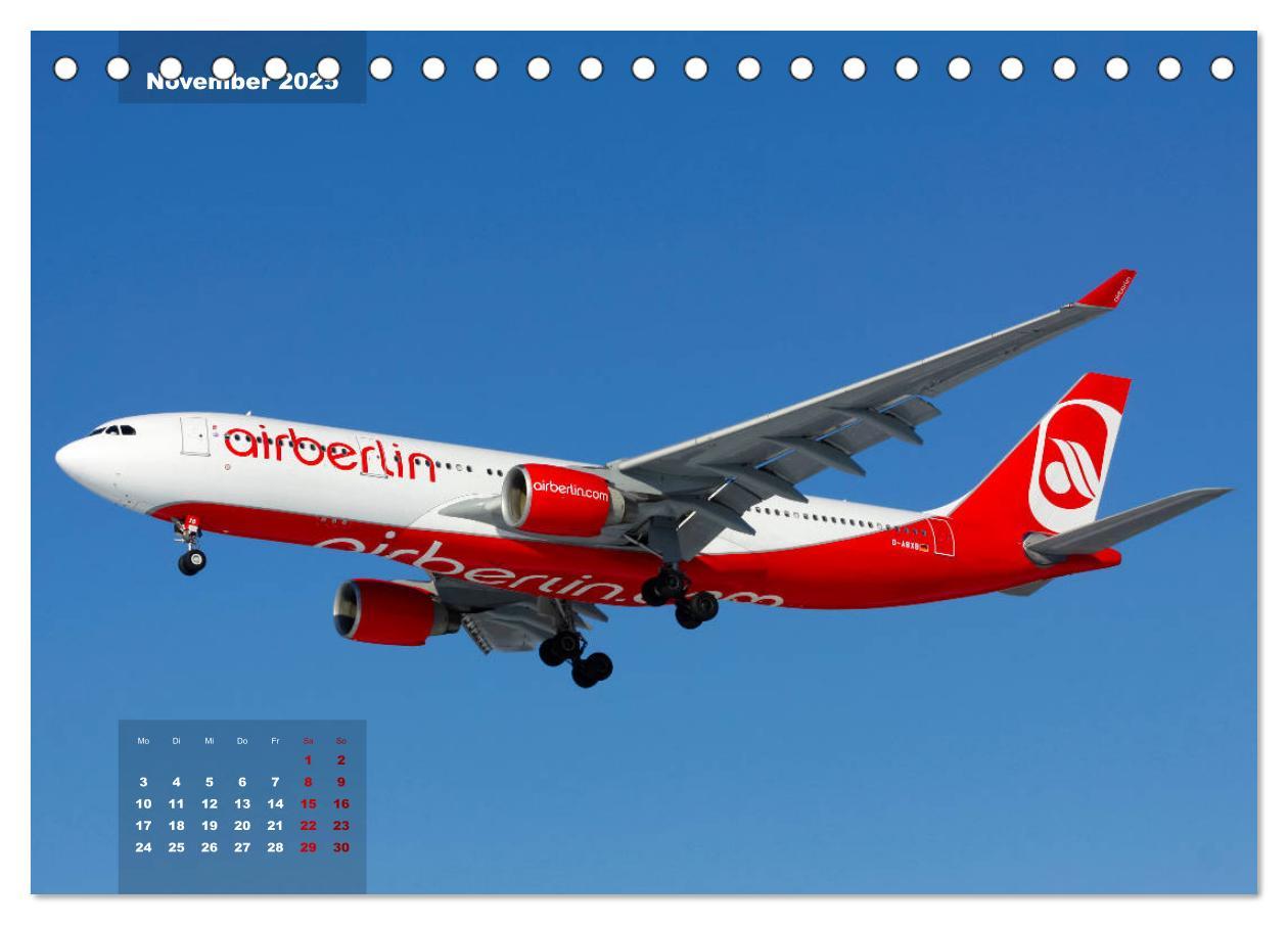 Bild: 9783435336937 | In Memoriam Air Berlin (Tischkalender 2025 DIN A5 quer), CALVENDO...